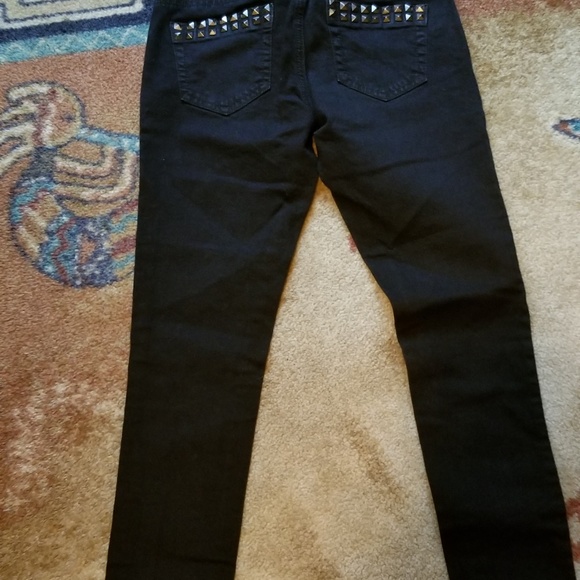 Jake black straight leg Jean's size 1 - Picture 2 of 3